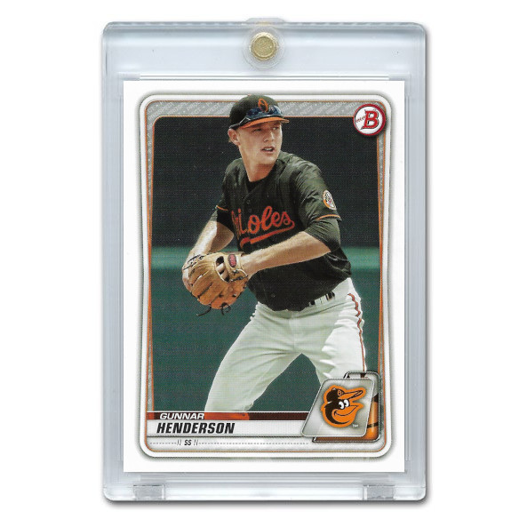 Gunnar Henderson 2020 Bowman Prospect # BP134 Pre-Rookie Card Gunnar Henderson 2020 Bowman Prospect # BP134 Pre-Rookie Card