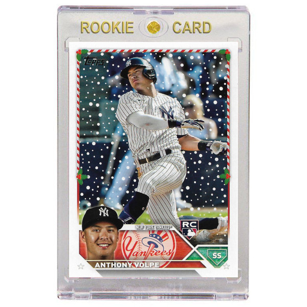 Anthony Volpe New York Yankees 2023 Topps Holiday # H129 Rookie Card