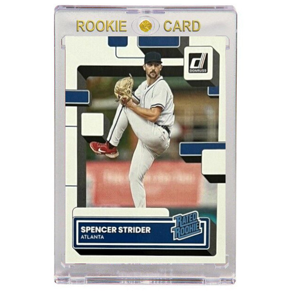 Spencer Strider Atlanta Braves 2022 Donruss # 76 Rookie Card