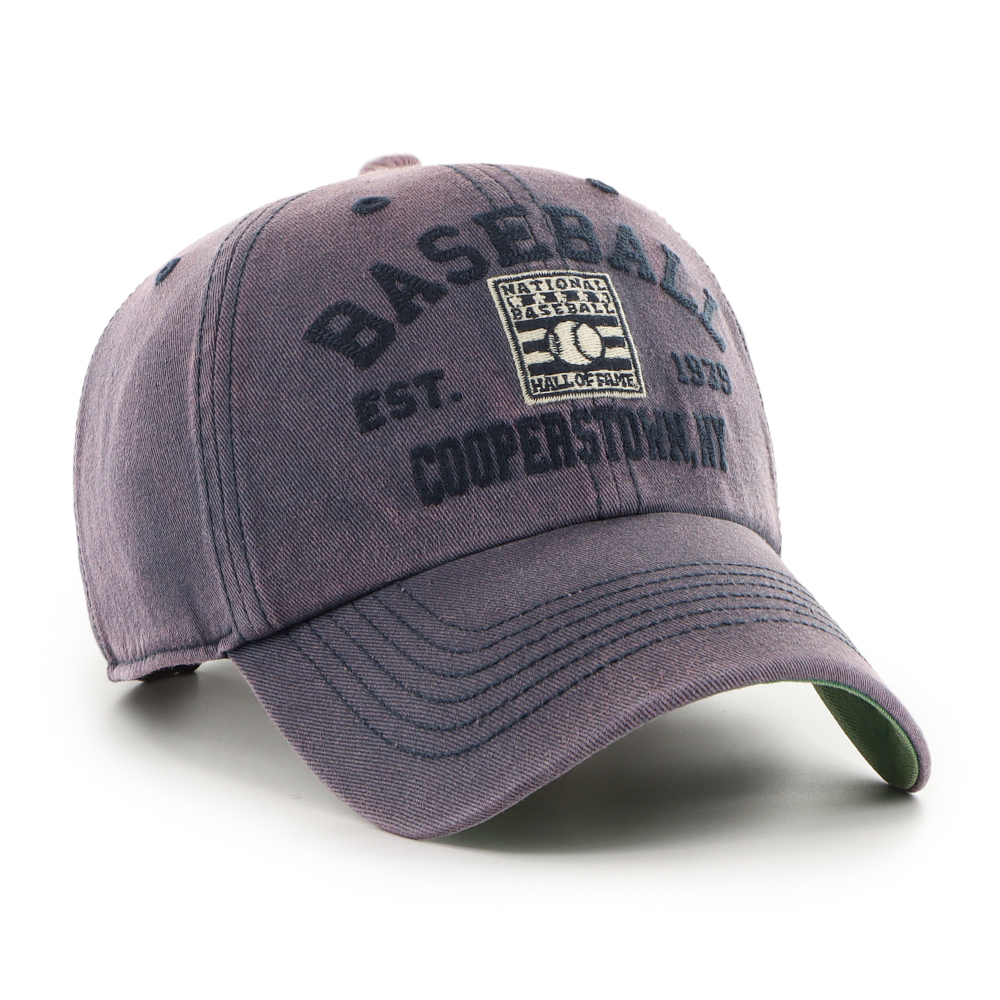 Men’s ’47 Baseball Hall of Fame Logo Dusted Steuben Established 1939 Washed Navy Adjustable Cap