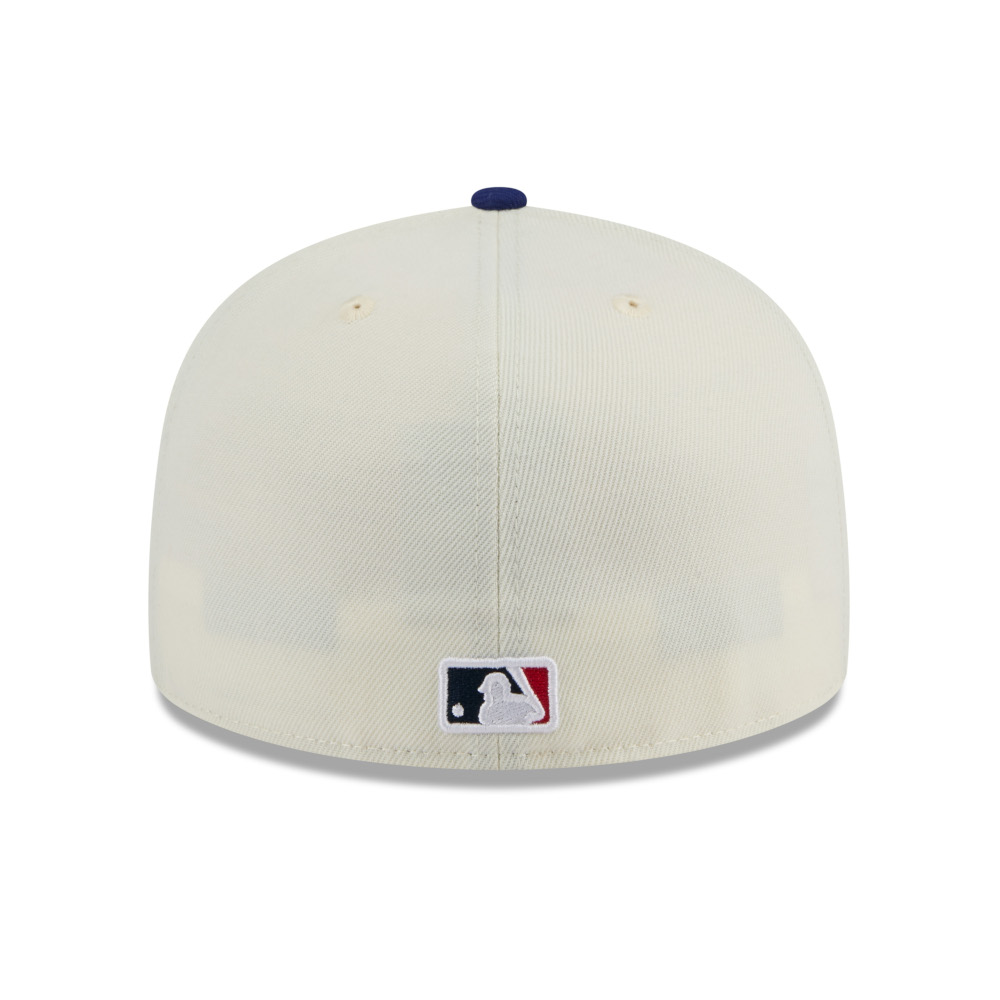 Men’s New Era Los Angeles Dodgers Chrome White and Royal 59FIFTY Fitted Cap Men’s New Era Los Angeles Dodgers Chrome White and Royal 59FIFTY Fitted Cap