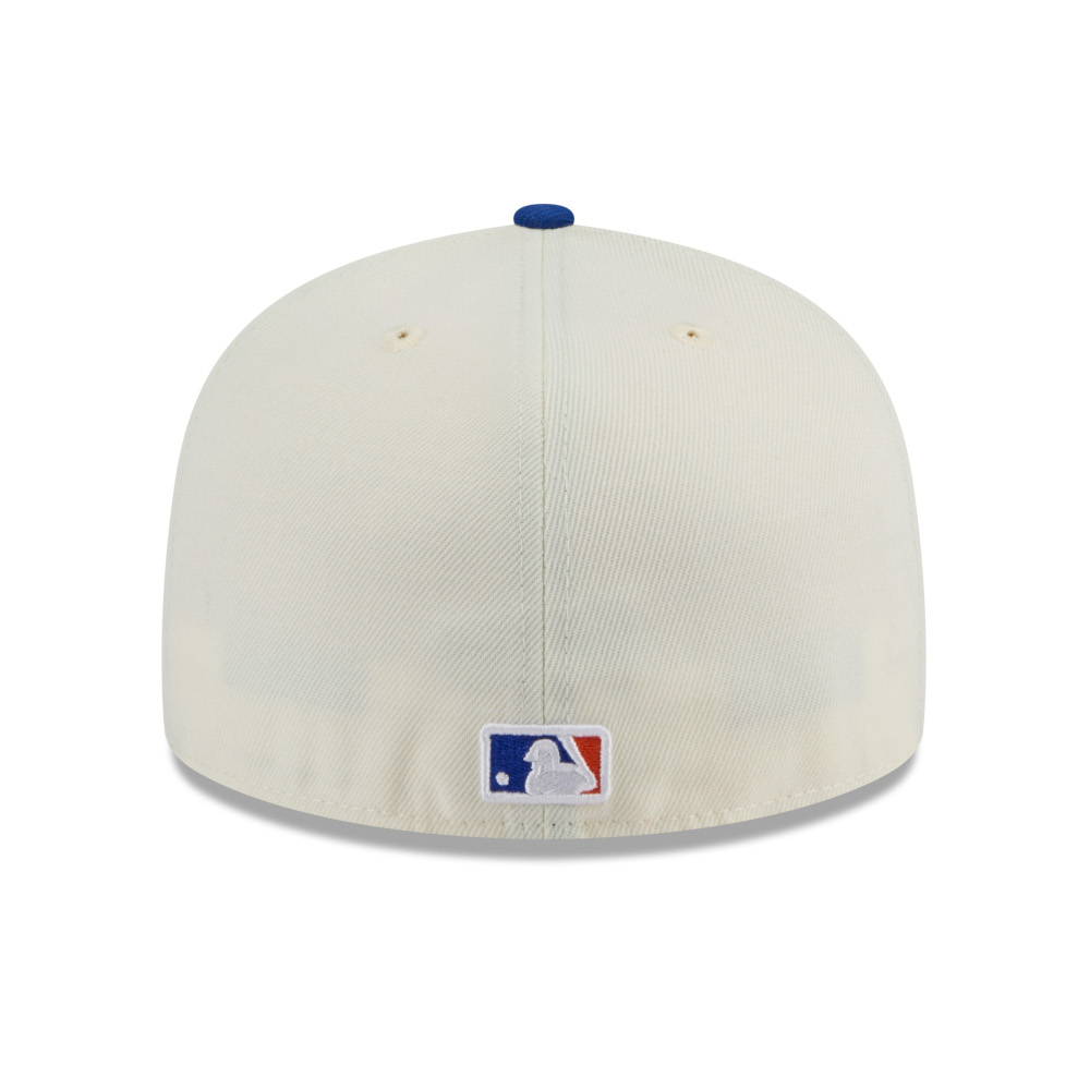 Men’s New Era New York Mets Chrome White and Royal 59FIFTY Fitted Cap
