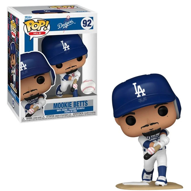 Mookie Betts Los Angeles Dodgers Funko Pop! Vinyl Figure # 92