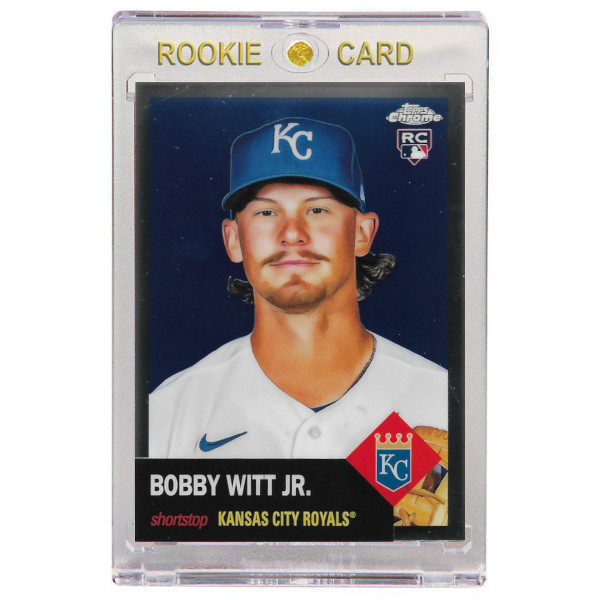 Bobby Witt Jr. Kansas City Royals 2022 Topps Chrome Anniversary # 61 Rookie Card