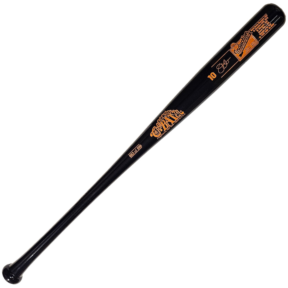 Jim Leyland Baseball Hall of Fame 2024 Induction Limited Edition Full Size 34" Career Stat Bat (Detroit)