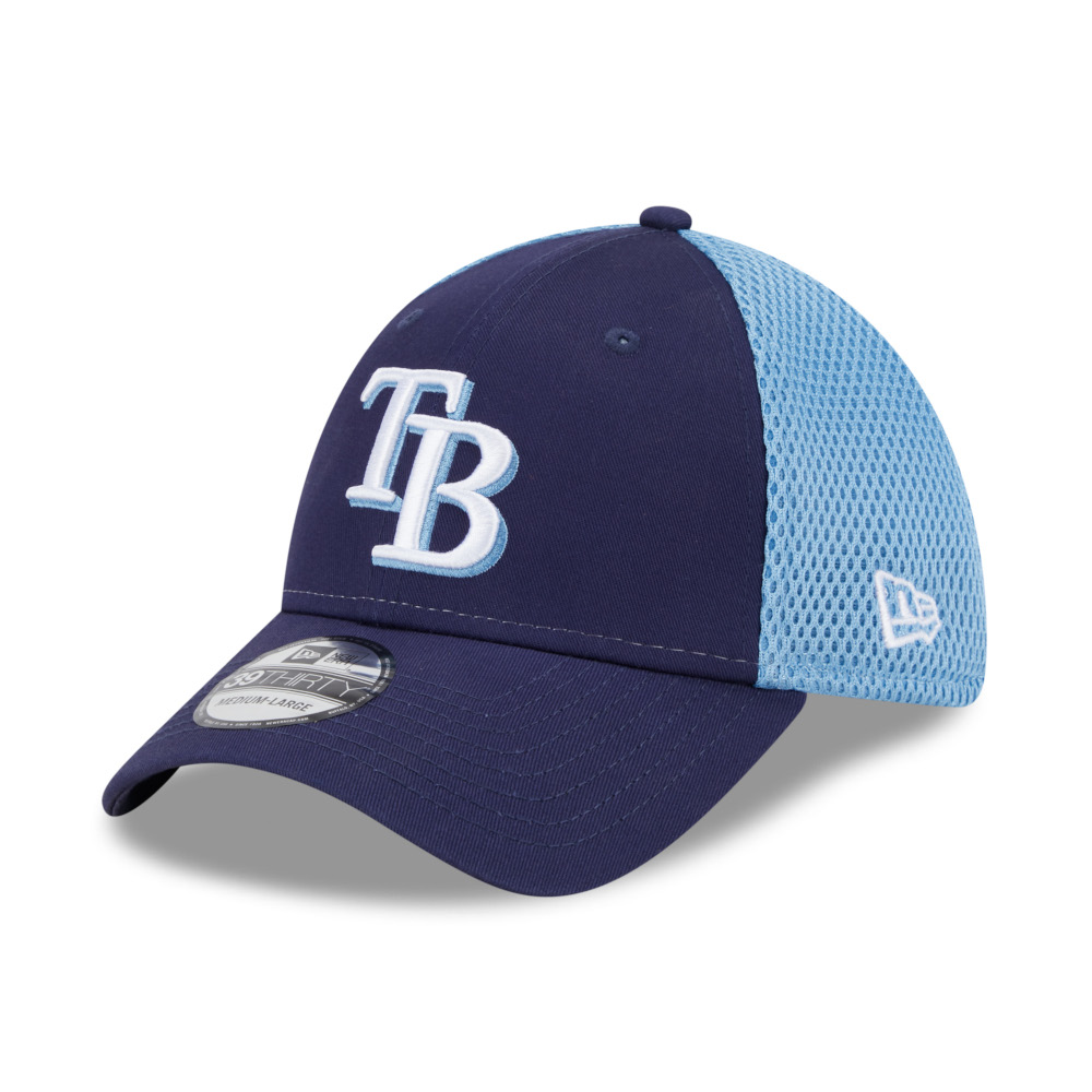 Men’s New Era Tampa Bay Rays EG Neo 39THIRTY Dark Blue and Light Blue Flex Fit Cap Men’s New Era Tampa Bay Rays EG Neo 39THIRTY Dark Blue and Light Blue Flex Fit Cap
