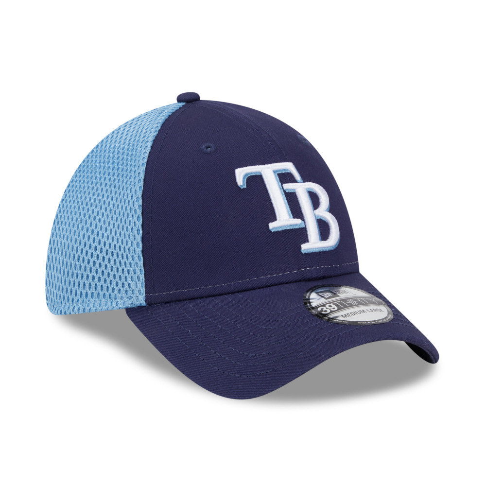 Men’s New Era Tampa Bay Rays EG Neo 39THIRTY Dark Blue and Light Blue Flex Fit Cap Men’s New Era Tampa Bay Rays EG Neo 39THIRTY Dark Blue and Light Blue Flex Fit Cap