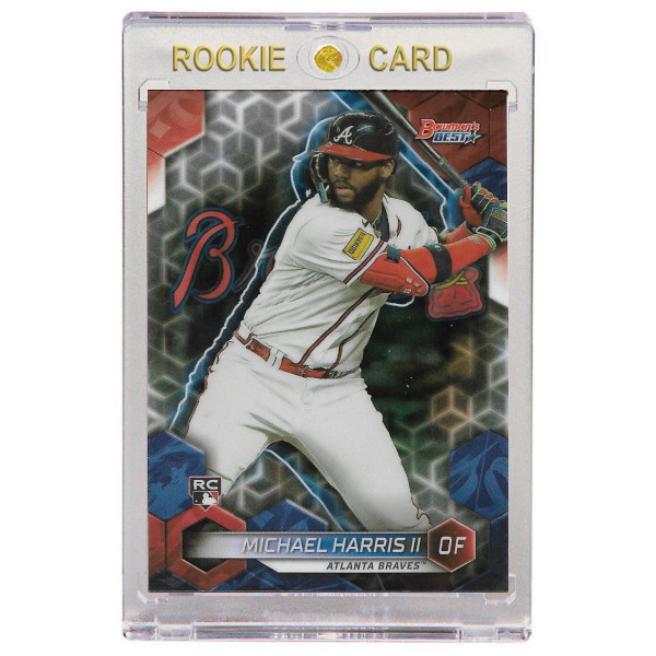 Michael Harris II Atlanta Braves 2023 Bowman's Best # 27 Rookie Card