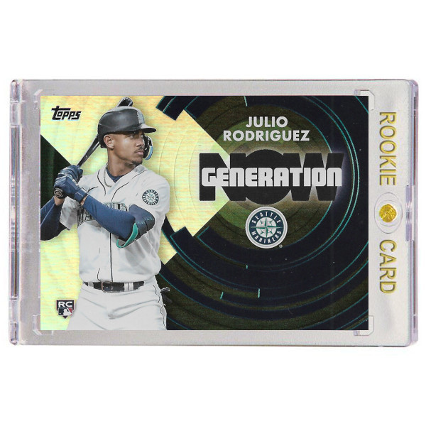 Julio Rodriguez Seattle Mariners 2022 Topps  Generation Now # 62 Rookie Card