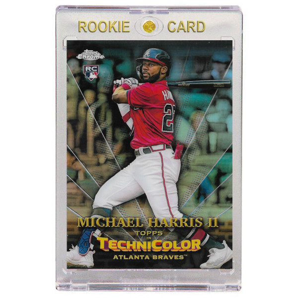 Michael Harris II Atlanta Braves 2023 Topps Chrome Technicolor # 7 Rookie Card