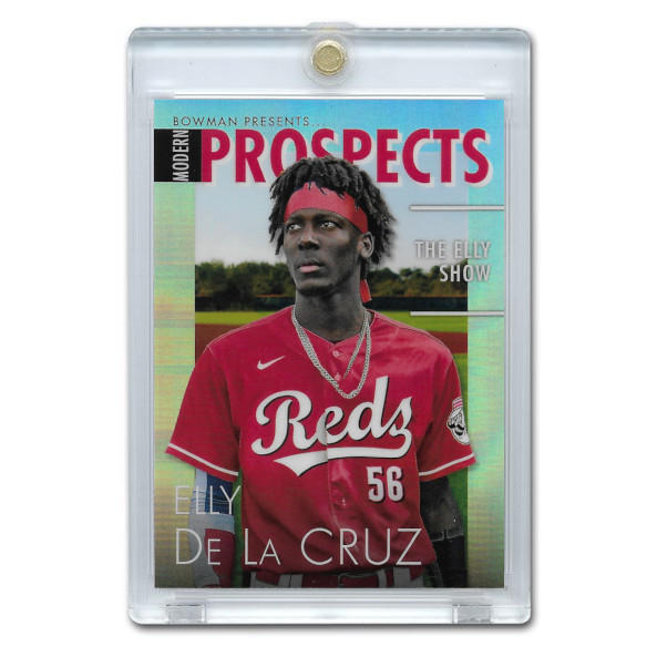 Elly De La Cruz 2023 Bowman Modern Prospects # 9 Pre-Rookie Card