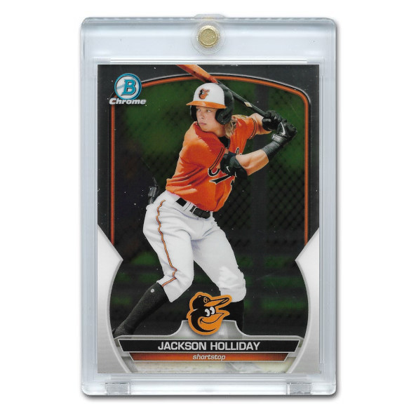 Jackson Holliday 2023 Bowman Chrome Prospects # BCP20 Pre-Rookie Card