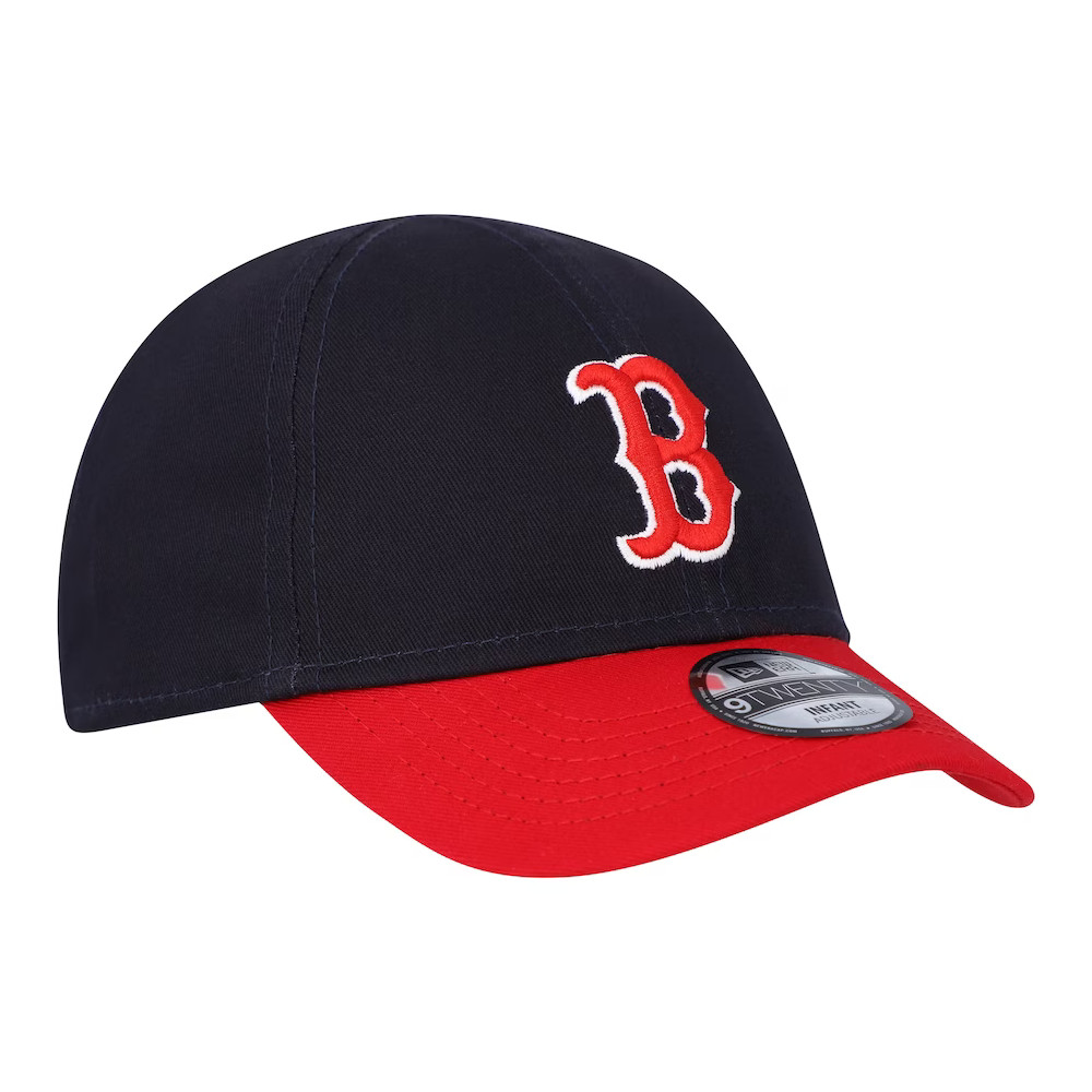Infant New Era My 1st Boston Red Sox 9TWENTY Flexible Fit Navy and Red Cap