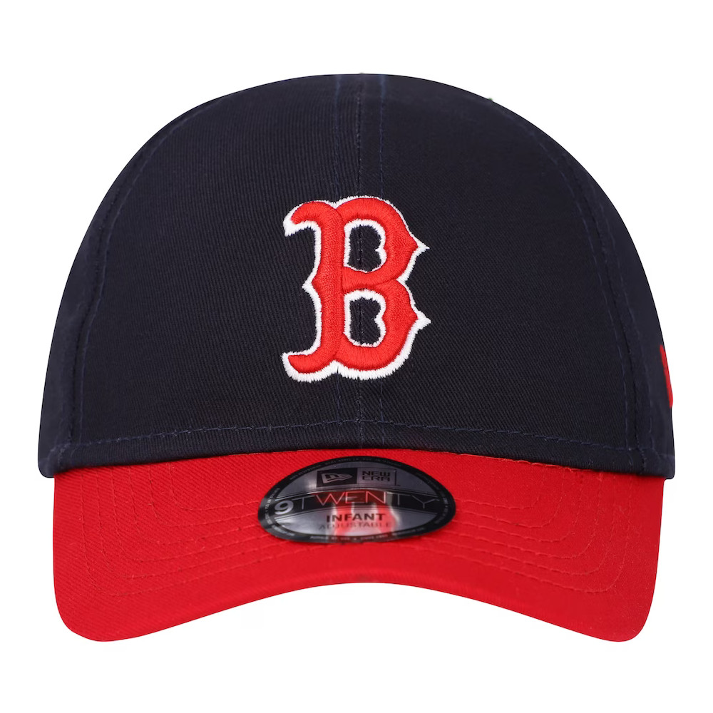 Infant New Era My 1st Boston Red Sox 9TWENTY Flexible Fit Navy and Red Cap