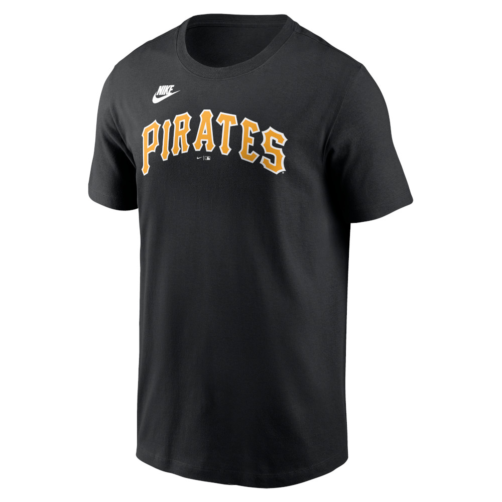 Men’s Nike Roberto Clemente Pittsburgh Pirates Cooperstown Collection Name & Number Black T-Shirt (2024) Men’s Nike Roberto Clemente Pittsburgh Pirates Cooperstown Collection Name & Number Black T-Shirt (2024)