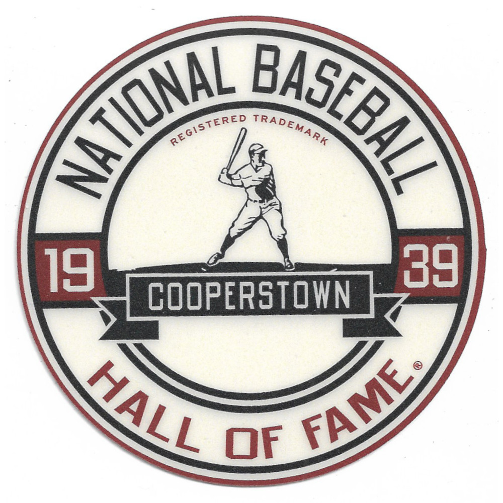 Baseball Hall of Fame Bixby Player Vinyl Decal Baseball Hall of Fame Bixby Player Vinyl Decal