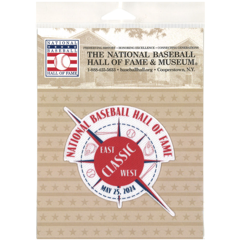 Baseball Hall of Fame 2024 East-West Classic Game Embroidered Patch Baseball Hall of Fame 2024 East-West Classic Game Embroidered Patch