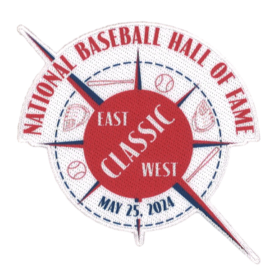 Baseball Hall of Fame 2024 East-West Classic Game Embroidered Patch Baseball Hall of Fame 2024 East-West Classic Game Embroidered Patch