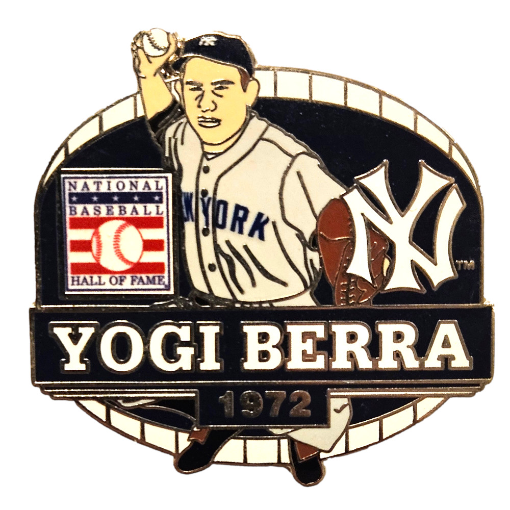 Yogi Berra New York Yankees Hall of Fame Class of 1972 Collector’s Pin Yogi Berra New York Yankees Hall of Fame Class of 1972 Collector’s Pin
