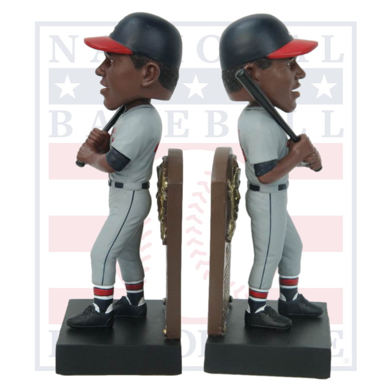 Hank Aaron Atlanta Braves Hall of Fame Plaque Bobblehead Ltd Ed of 216 Hank Aaron Atlanta Braves Hall of Fame Plaque Bobblehead Ltd Ed of 216