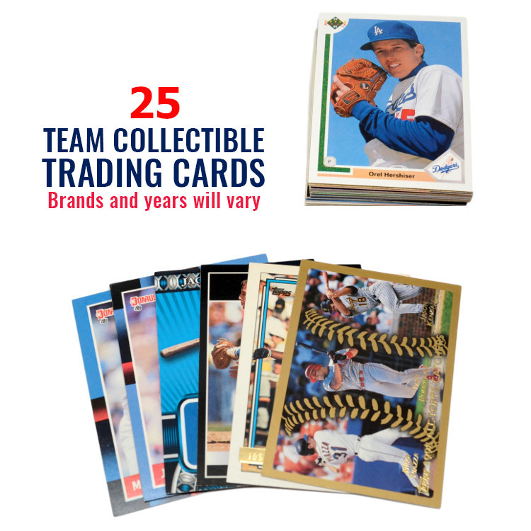 Los Angeles Dodgers 25 Card Team Baseball Card Lot