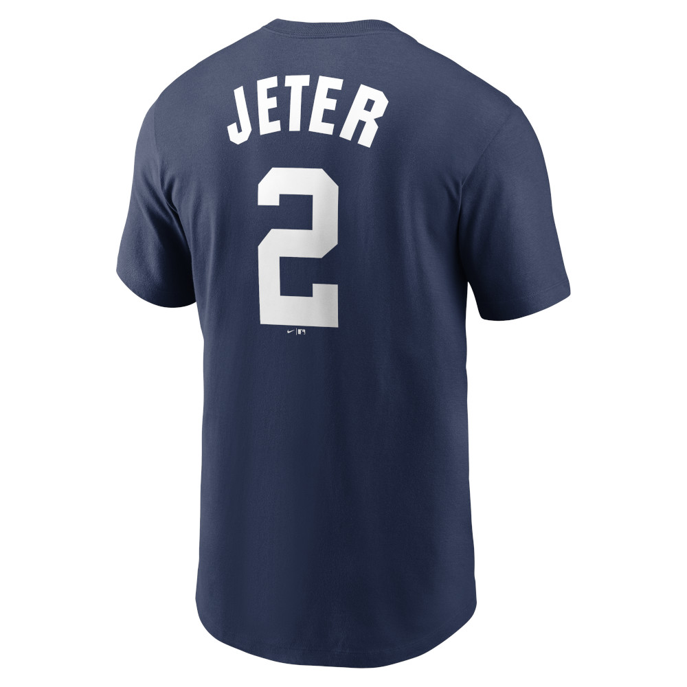 Men’s Nike Derek Jeter New York Yankees Cooperstown Collection Name & Number Navy T-Shirt (2024) Men’s Nike Derek Jeter New York Yankees Cooperstown Collection Name & Number Navy T-Shirt (2024)