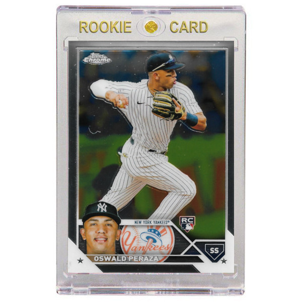 Oswald Peraza New York Yankees 2023 Topps Chrome # 132
