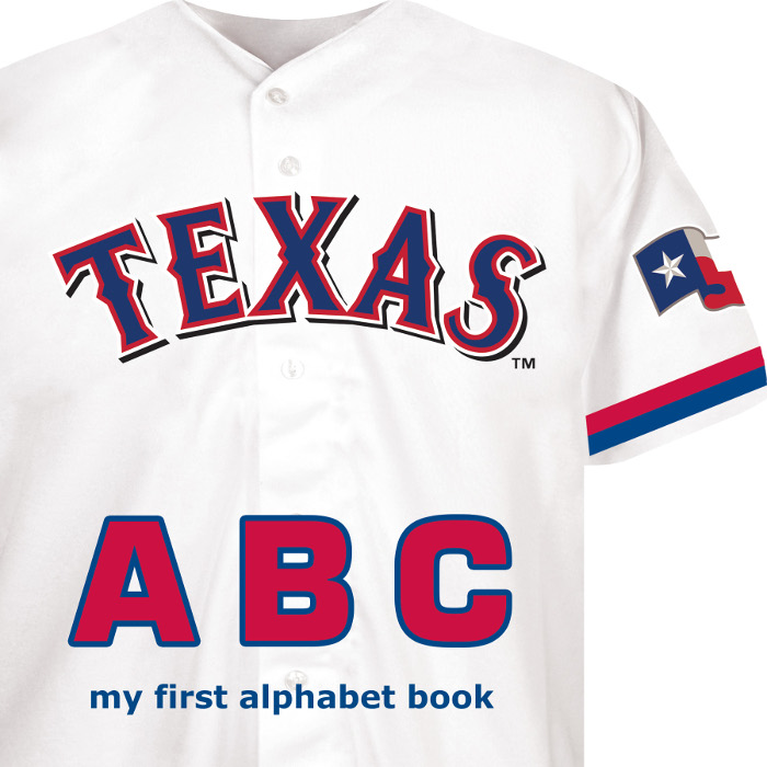 Texas Rangers ABC Baby Board Book