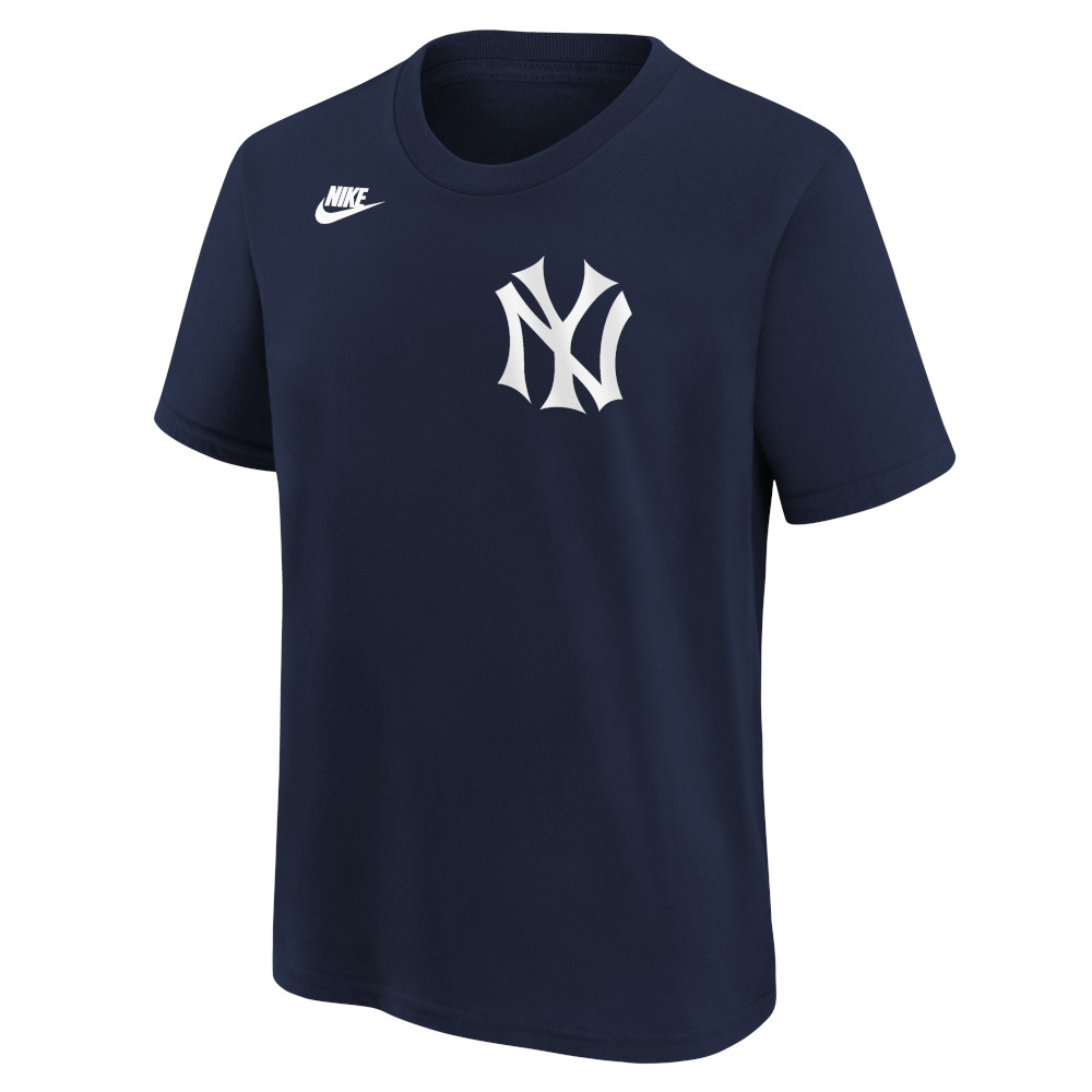 Youth Nike Babe Ruth New York Yankees Navy Name & Number T-Shirt 2024