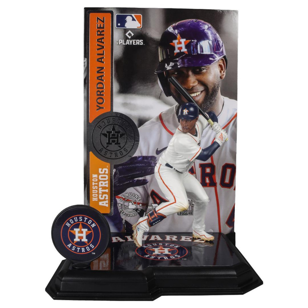 Yordan Alvarez Houston Astros MLB 7" Figure McFarlane's SportsPicks Variant White Jersey Yordan Alvarez Houston Astros MLB 7" Figure McFarlane's SportsPicks Variant White Jersey