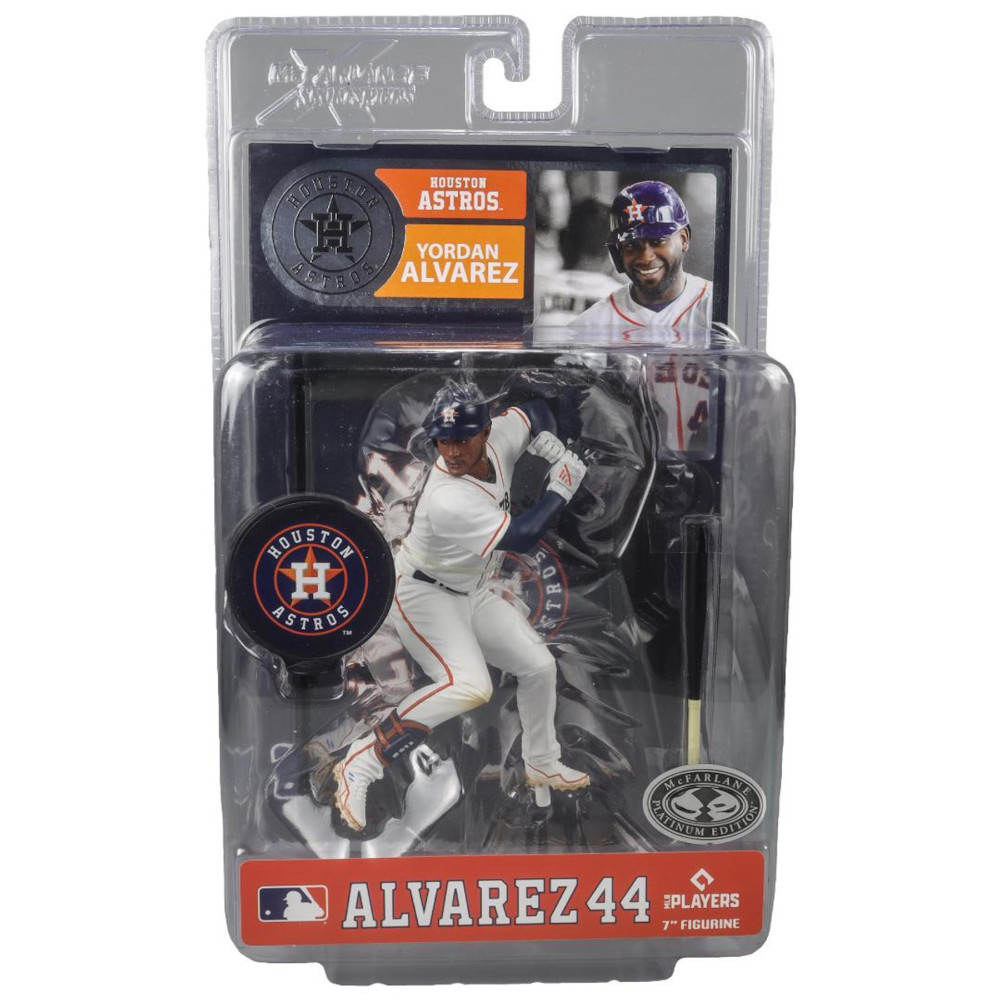 Yordan Alvarez Houston Astros MLB 7" Figure McFarlane's SportsPicks Variant White Jersey Yordan Alvarez Houston Astros MLB 7" Figure McFarlane's SportsPicks Variant White Jersey