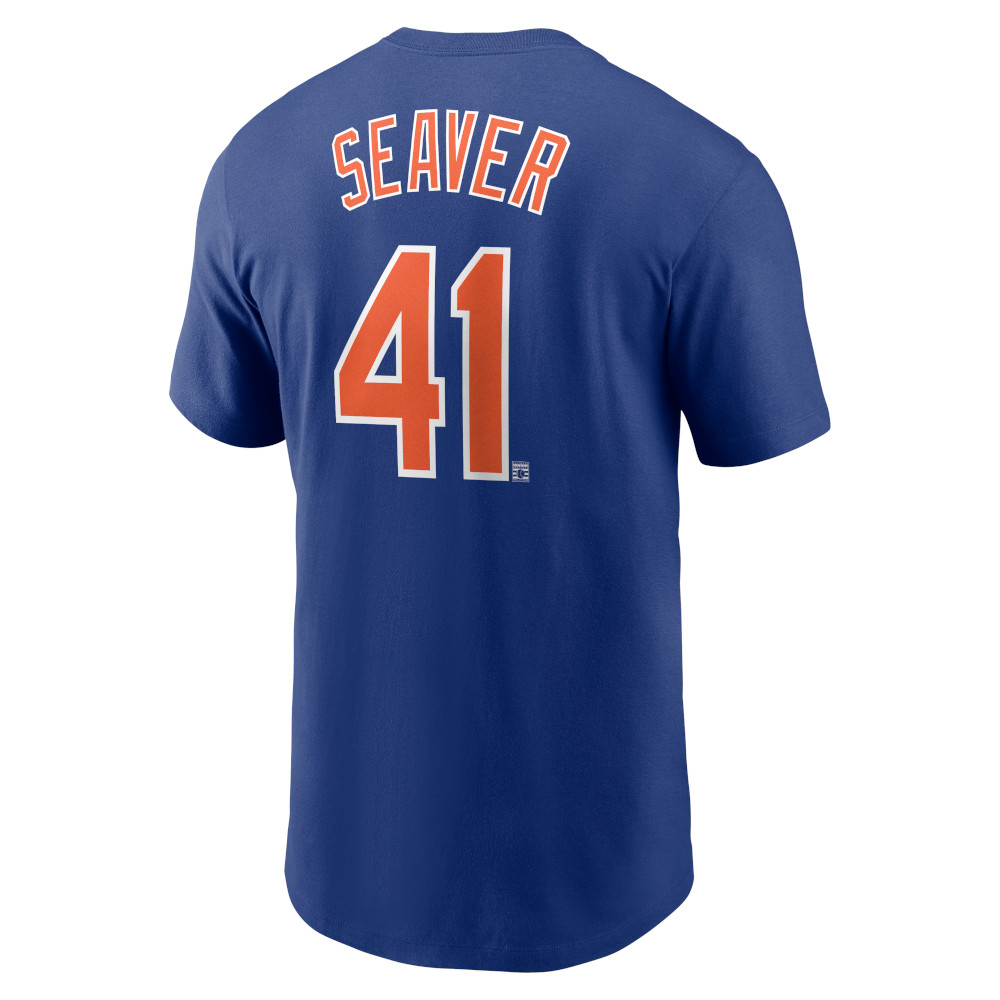 Men’s Nike Tom Seaver New York Mets Cooperstown Collection Name & Number Royal T-Shirt (2024) Men’s Nike Tom Seaver New York Mets Cooperstown Collection Name & Number Royal T-Shirt (2024)