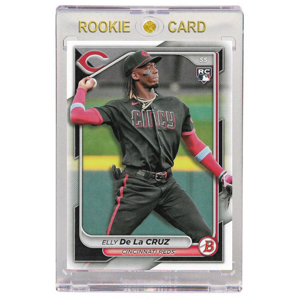 Elly De La Cruz Cincinnati Reds 2024 Bowman # 22 Rookie Card Elly De La Cruz Cincinnati Reds 2024 Bowman # 22 Rookie Card