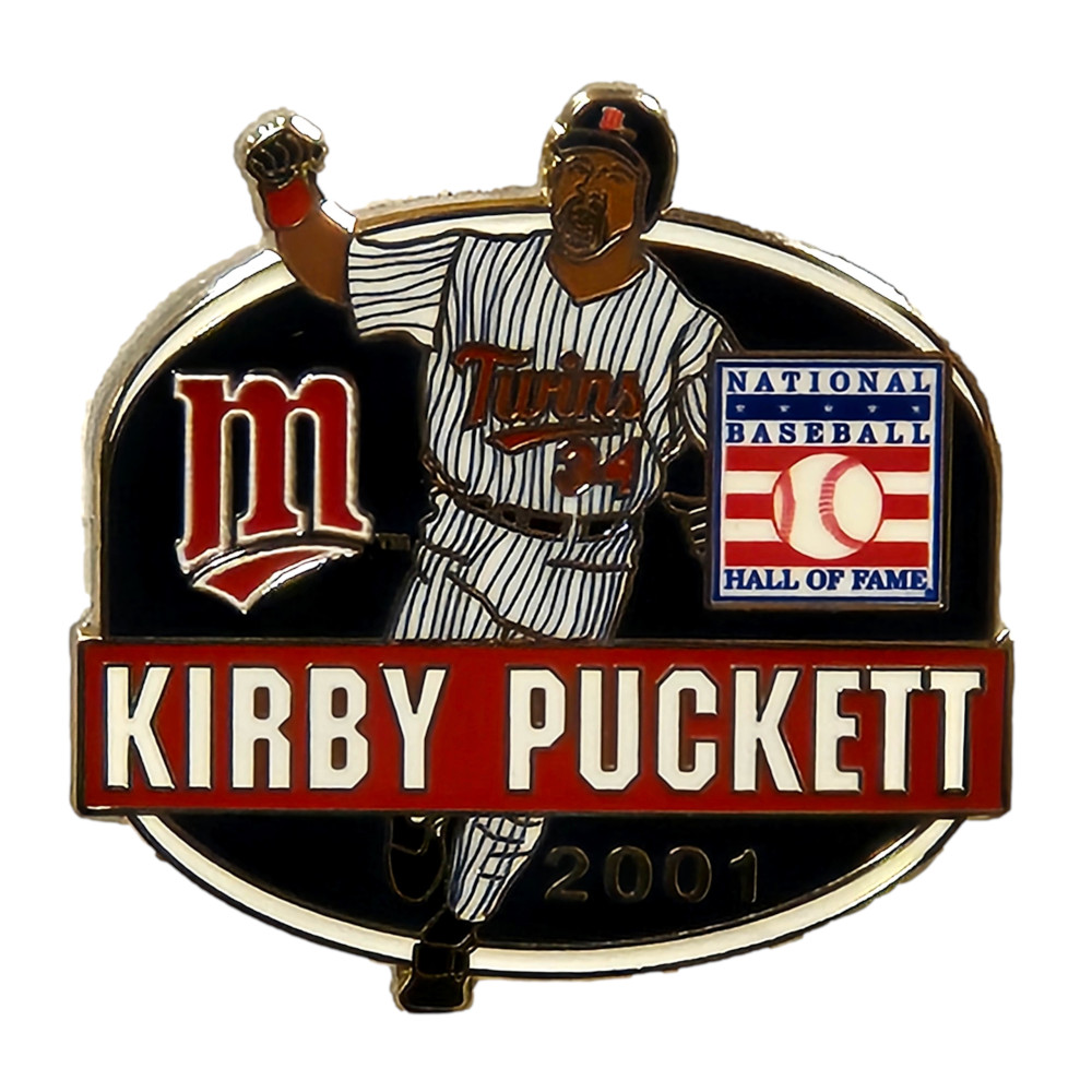 Kirby Puckett Minnesota Twins Hall of Fame Class of 2001 Collector’s Pin Kirby Puckett Minnesota Twins Hall of Fame Class of 2001 Collector’s Pin