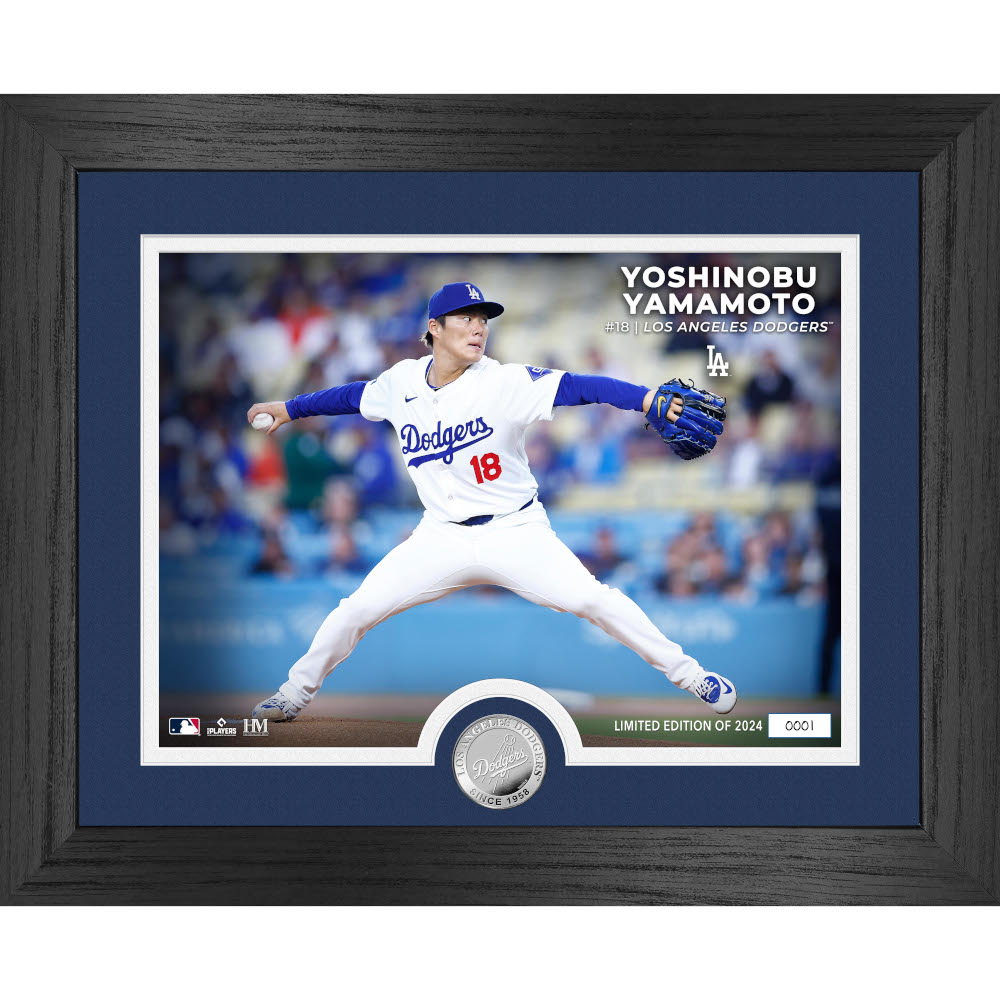 Highland Mint Yoshinobu Yamamoto Los Angeles Dodgers Rookie
