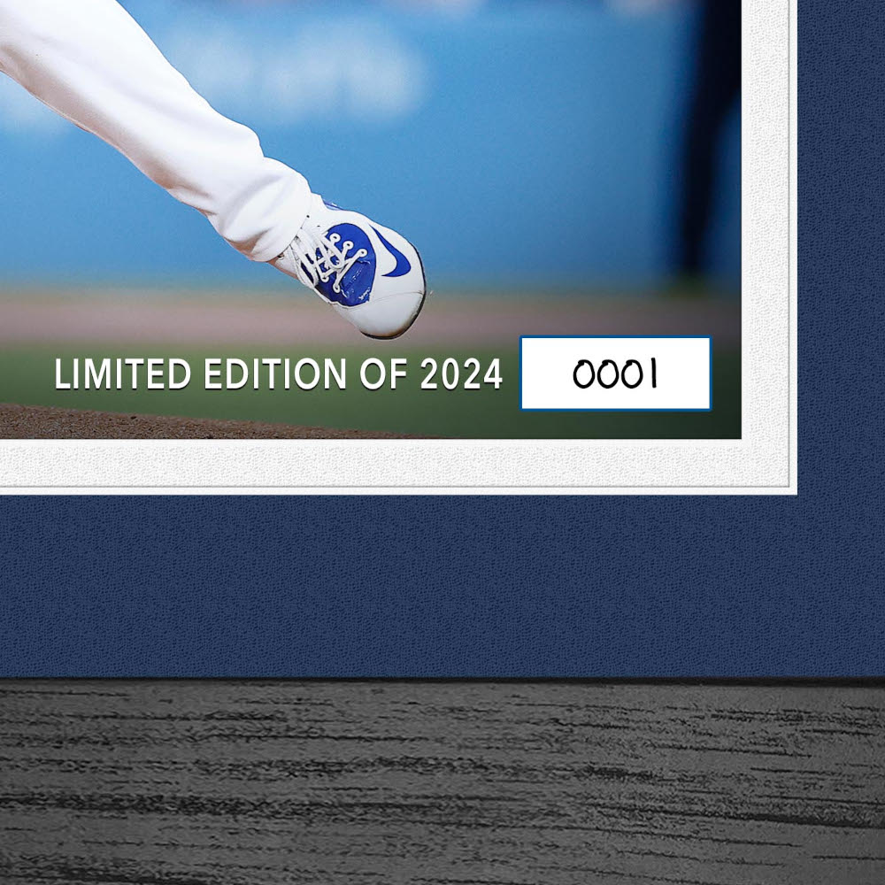 Highland Mint Yoshinobu Yamamoto Los Angeles Dodgers Rookie 13 x 16 Silver Coin Photo Mint