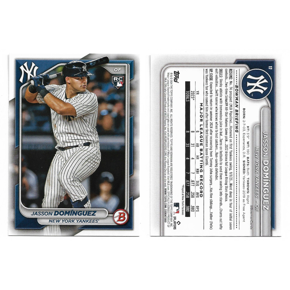 2024 Bowman 100 Card Baseball Set