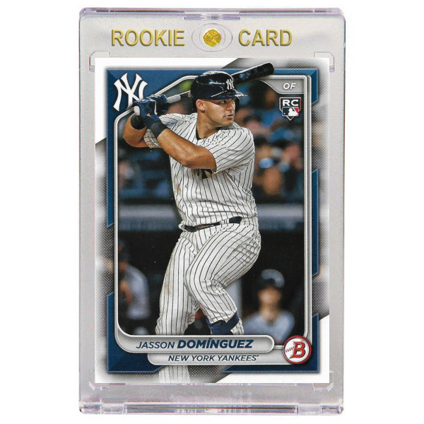 Jasson Dominguez New York Yankees 2024 Bowman # 17 Rookie Card Jasson Dominguez New York Yankees 2024 Bowman # 17 Rookie Card