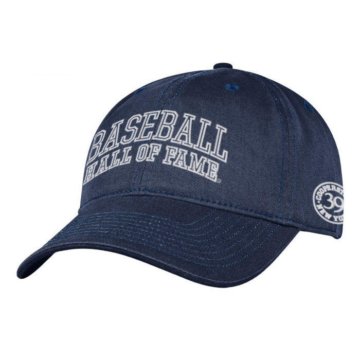 Women’s Baseball Hall of Fame Arch Seal Navy Adjustable Cap Women’s Baseball Hall of Fame Arch Seal Navy Adjustable Cap