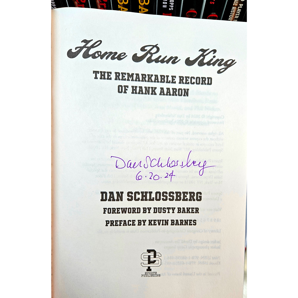 Home Run King: The Remarkable Record of Hank Aaron (Signed by Author) Home Run King: The Remarkable Record of Hank Aaron (Signed by Author)