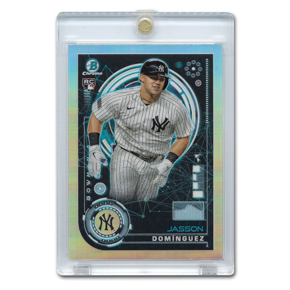 Jasson Dominguez New York Yankees 2024 Bowman Chrome AI # 8 Rookie Card