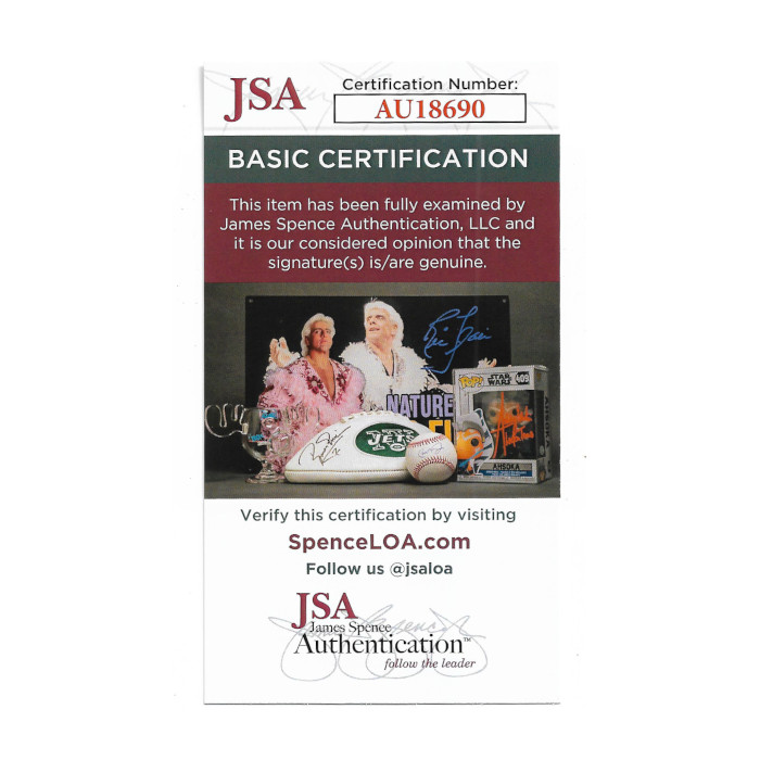 Hank Aaron Autographed Perez-Steele HOF Series Postcard # 177 (JSA-90) Hank Aaron Autographed Perez-Steele HOF Series Postcard # 177 (JSA-90)