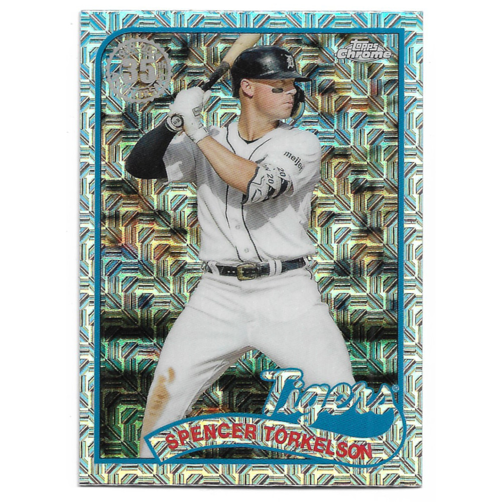 Spencer Torkelson 2024 Topps Series 2 35th 1989 Silver Pack Chrome # 65