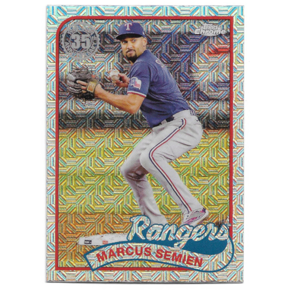 Marcus Semien 2024 Topps Series 2 35th 1989 Silver Pack Chrome # 71 Marcus Semien 2024 Topps Series 2 35th 1989 Silver Pack Chrome # 71