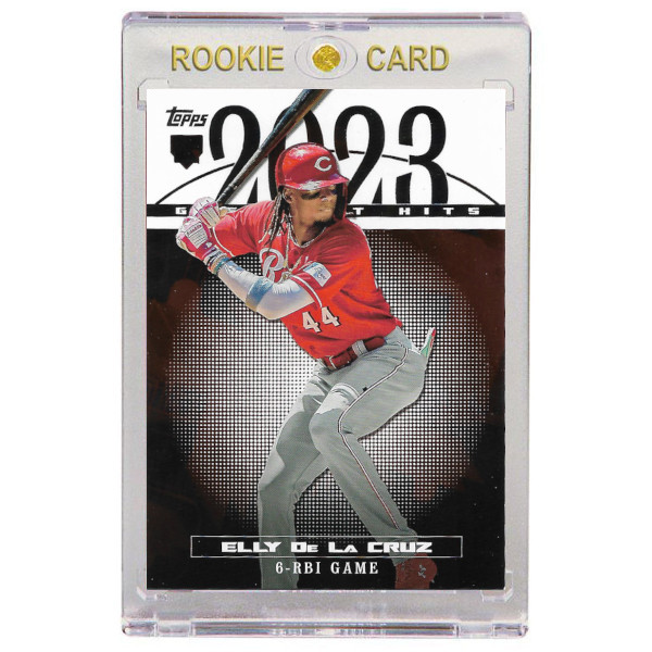 Elly De La Cruz Cincinnati Reds 2024 Topps 23 Greatest Hits # 25 Rookie Card
