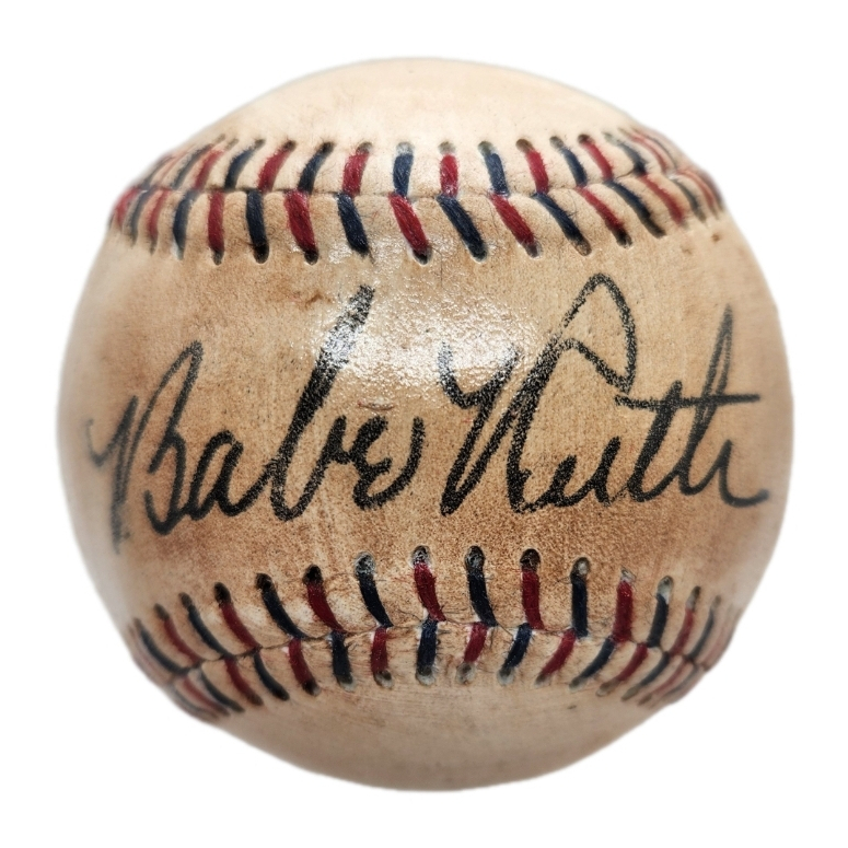 Babe Ruth HOF Replicas Reproduction Autographed 1930s Baseball