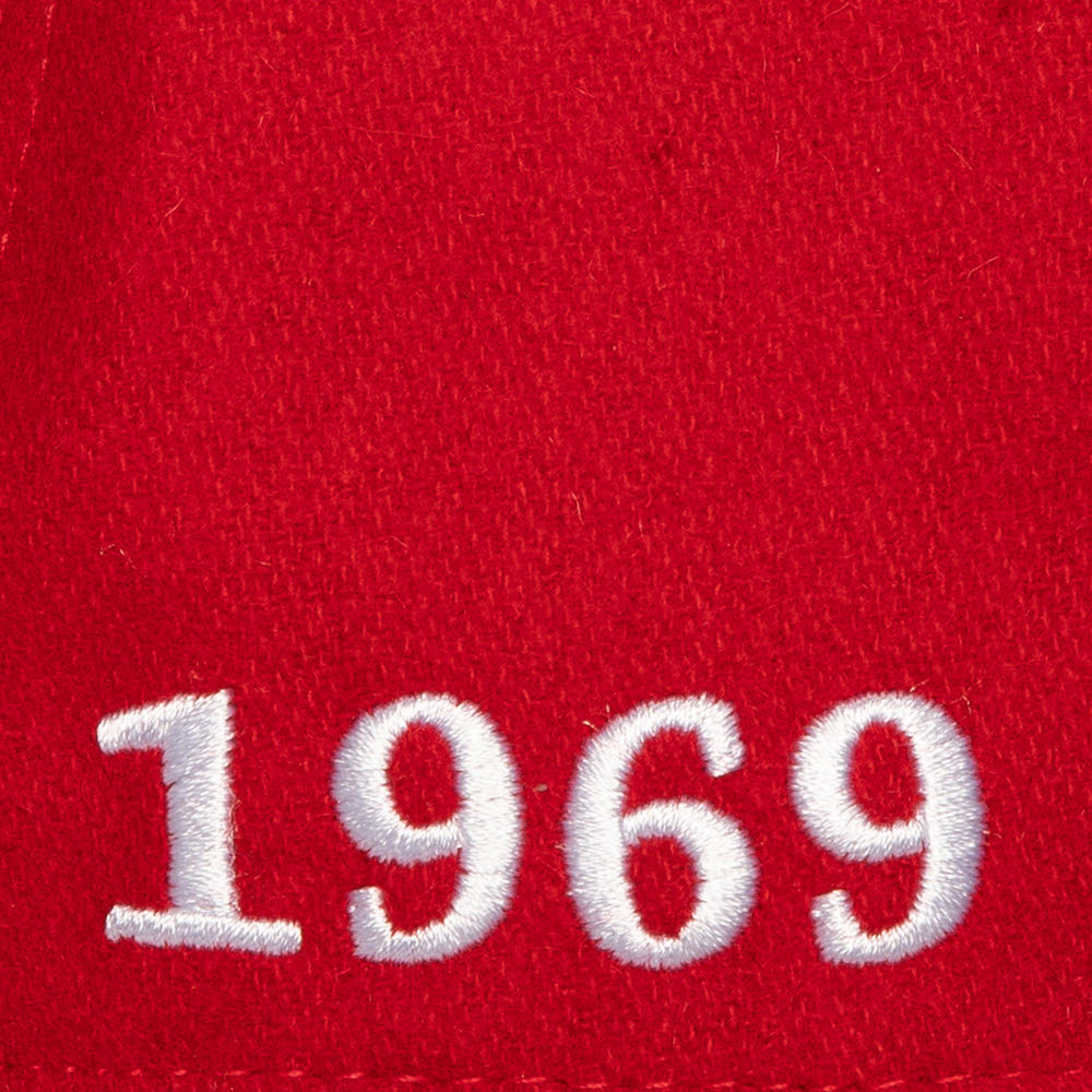 Men’s Mitchell & Ness Montreal Expos History Royal, White and Red Fitted Cap