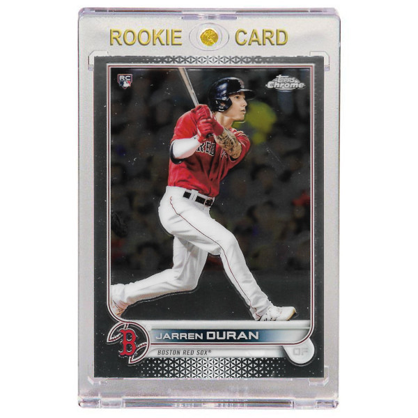 Jarren Duran Boston Red Sox 2022 Topps Chrome # 113 Rookie Card