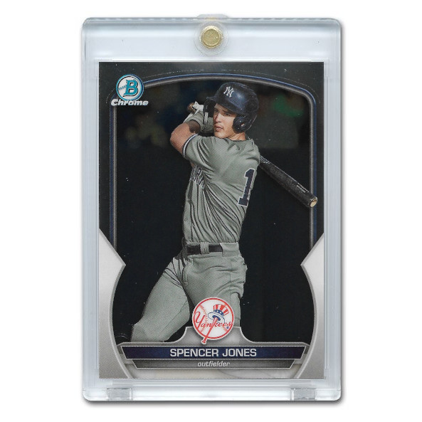Spencer Jones 2023 Bowman Chrome Draft # BCD-196 Pre-Rookie Card