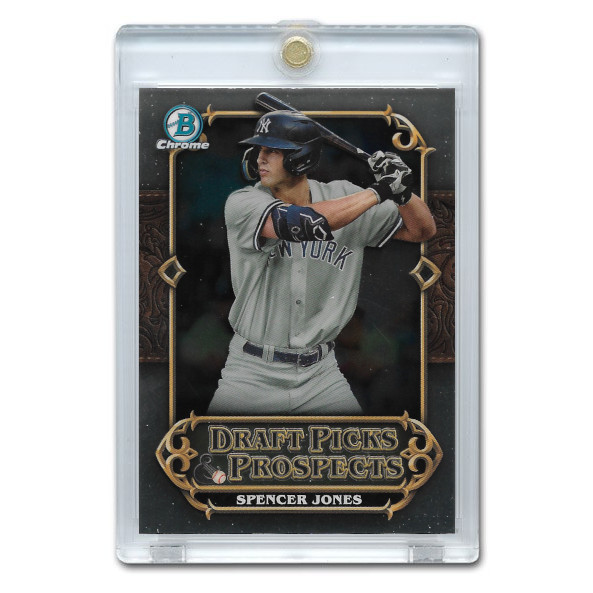 Spencer Jones 2023 Bowman Chrome Draft Pick Prospects # 19 Pre-Rookie Card